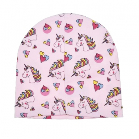 Caciula  pentru fete Mini Junior MJ0105-63, Roz [1]