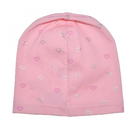 Caciula  pentru fete Mini Junior MJ0105-69, Roz [1]