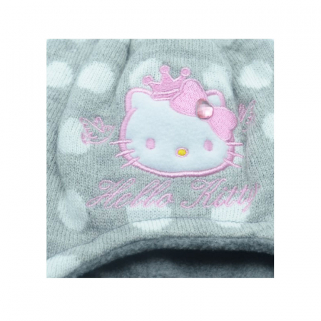 Caciula pentru fete Sun City Hello Kitty H04388G-50, Gri [3]