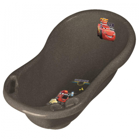 Cadite si suporturi bebelusi - Cadita cu scurgere 84 cm Keeeper Cars 32351, Multicolor