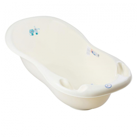 Cadite si suporturi bebelusi - Cadita cu termometru si scurgere 86 cm Tega Baby PK-004-1, Galben
