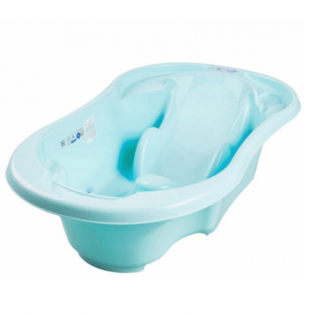Cadite si suporturi bebelusi - Cadita cu termometru si scurgere Tega Baby Komfort TG-011-101, Turcoaz