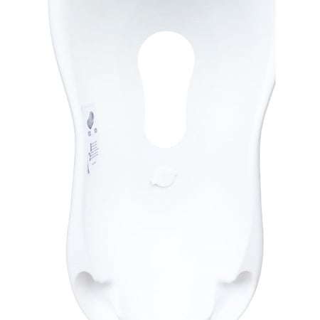 Cadita cu scurgere si anti alunecare pentru bebelusi din plastic 84 cm Family Maltex 005887, Alb [1]