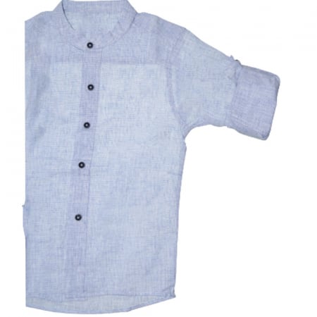 Camasa cu maneca 3/4 pentru baieti LA Kids LK1805A, Albastru [2]
