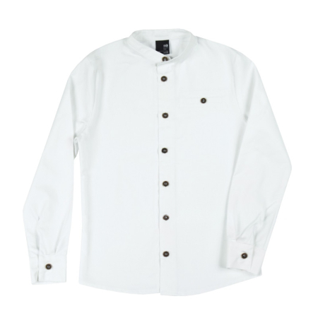 Camasi maneci lungi - Camasa cu maneca lunga, cu guler ridicat, pentru copii, GT 0511-170, Alb