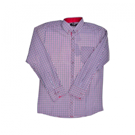 Camasi maneci lungi - Camasa cu maneca lunga, in carouri, pentru baieti, Jankes JK010425-3, Multicolor