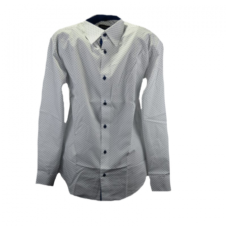 Camasi maneci lungi - Camasa cu maneca lunga pentru baieti Janke 1576-2-170-cm, Alb