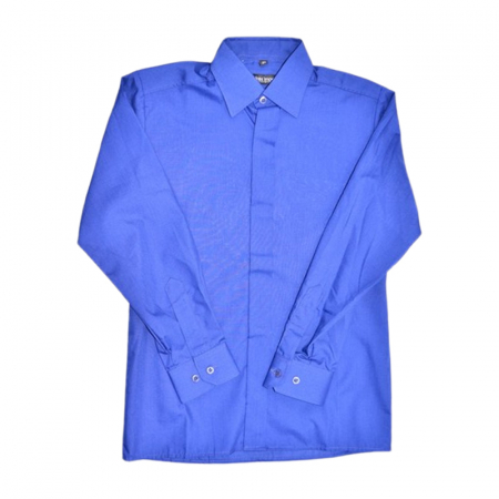 Camasi maneci lungi - Camasa cu maneca lunga pentru baieti, Jankes JK010425-1, Bleumarin