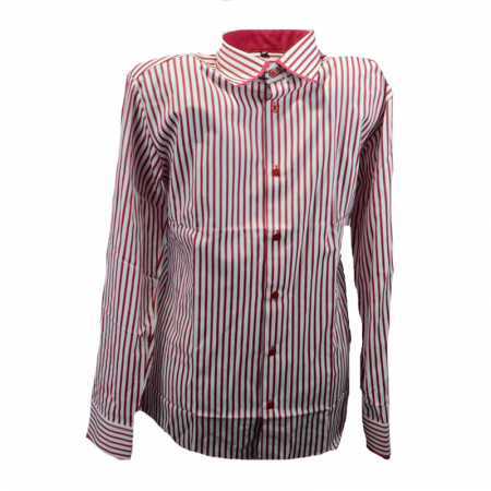 Camasi maneci lungi - Camasa cu maneca lunga pentru baieti Jankes KSL-144C-170-cm, Rosu