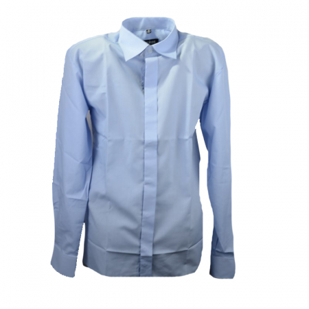 Camasi maneci lungi - Camasa cu maneca lunga pentru baieti Jankes KSL-85C-164-cm, Albastru