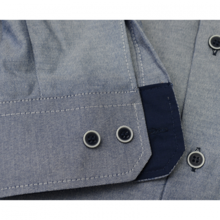 Camasa cu maneca lunga pentru baieti Koszulland KSL1-C-152-cm, Gri [2]