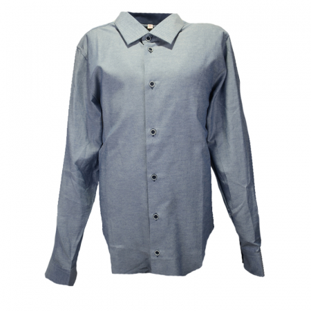 Camasi maneci lungi - Camasa cu maneca lunga pentru baieti Koszulland KSL1-C-152-cm, Gri