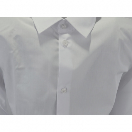 Camasa cu maneca lunga pentru baieti Koszulland KSL18-122-cm, Alb [2]