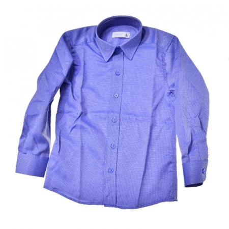 Camasi maneci lungi - Camasa cu maneca lunga pentru baieti La Kids 1696-70, Albastru