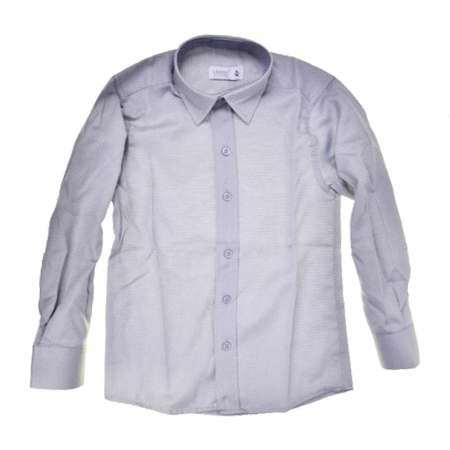 Camasi maneci lungi - Camasa cu maneca lunga pentru baieti La Kids 1696-71, Gri
