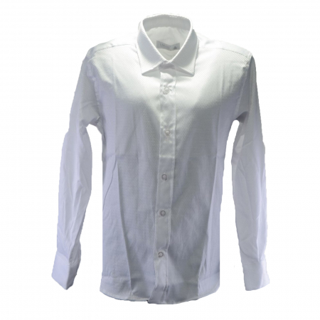 Camasi maneci lungi - Camasa cu maneca lunga pentru baieti LA Kids 1732-158, Alb