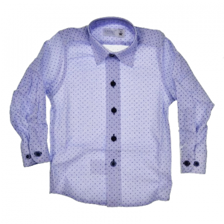 Camasi maneci lungi - Camasa cu maneca lunga pentru baieti La Kids 1798-64, Albastru