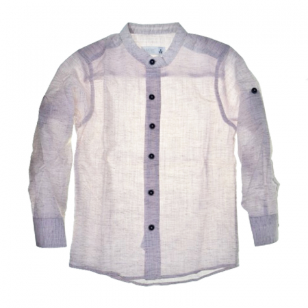 Camasi maneci lungi - Camasa cu maneca lunga pentru baieti LA Kids 1805-04, Gri