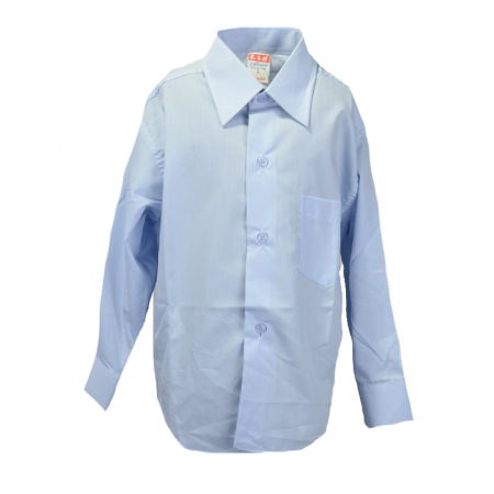 Camasi maneci lungi - Camasa cu maneca lunga pentru baieti LA Kids KSL-130C-98-cm, Albastru