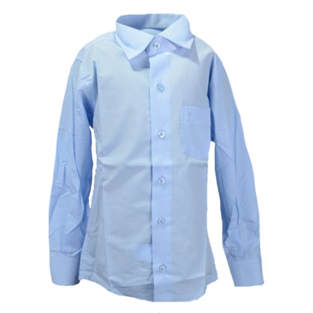 Camasi maneci lungi - Camasa cu maneca lunga pentru baieti LA Kids KSL-133C-116-cm, Albastru