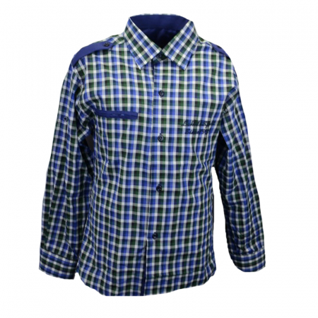Îmbrăcăminte băieți - Camasa cu maneca lunga pentru baieti LA Kids KSL-149C-134-cm, Multicolor
