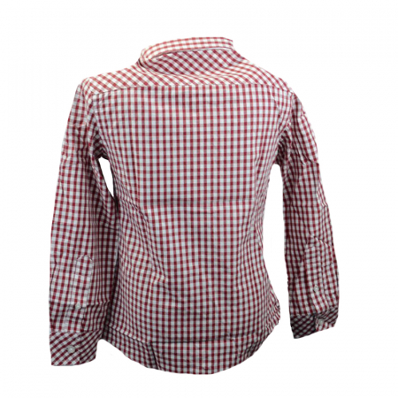 Camasa cu maneca lunga pentru baieti Lee Cooper KSL-205C-128-cm, Rosu [1]