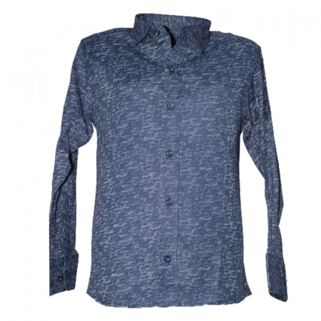 Camasi maneci lungi - Camasa cu maneca lunga pentru baieti Looks Kids LK970812, Albastru