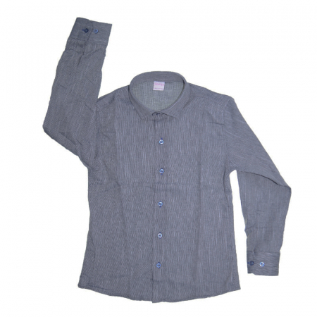 Camasi maneci lungi - Camasa cu maneca lunga pentru baieti Looks Kids LK9708454, Gri