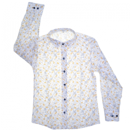 Camasi maneci lungi - Camasa cu maneca lunga pentru baieti Looks Kids LK9708, Multicolor