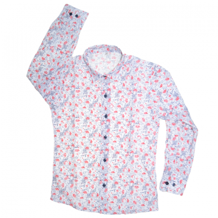Camasi maneci lungi - Camasa cu maneca lunga pentru baieti Looks Kids LK9709, Multicolor