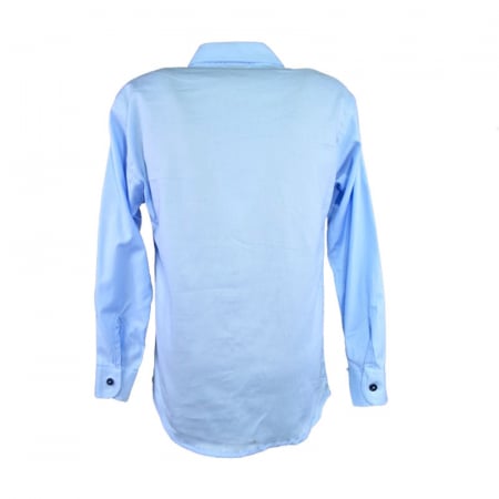 Camasa cu maneca lunga pentru baieti Mini Junior CBMJ-3, Albastru [2]