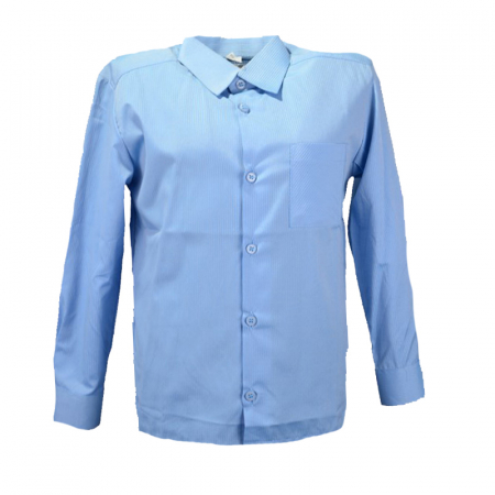 Camasi maneci lungi - Camasa cu maneca lunga pentru baieti Mini Junior KSL-104C-122-cm, Albastru