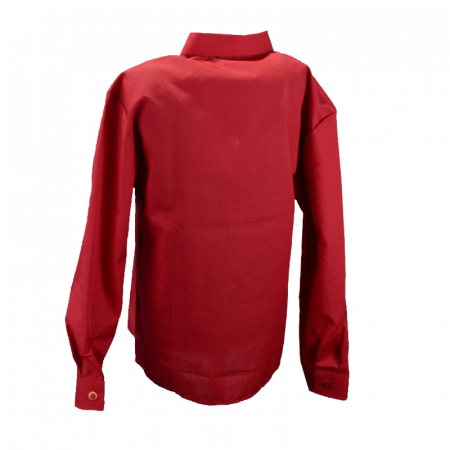 Camasa cu maneca lunga pentru baieti Mini Junior KSL-132C-1-74-cm, Rosu [2]