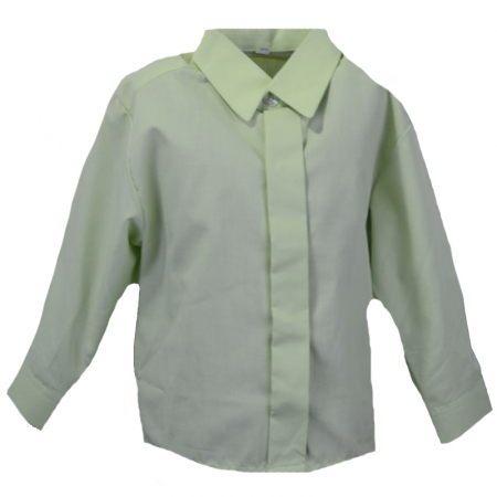 Camasi maneci lungi - Camasa cu maneca lunga pentru baieti Mini Junior KSL-193C-86-cm, Verde