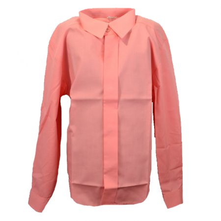 Camasi maneci lungi - Camasa cu maneca lunga pentru baieti Mini Junior KSL-214C-110-cm, Coral