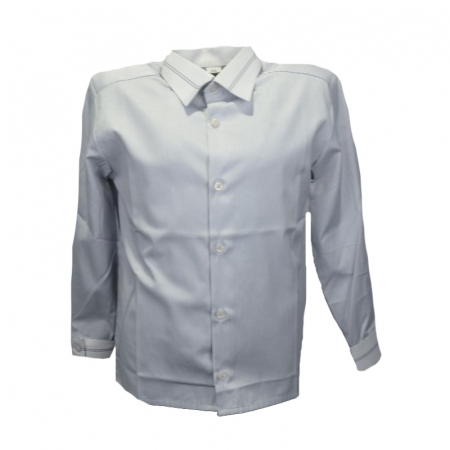 Camasi maneci lungi - Camasa cu maneca lunga pentru baieti Mini Junior KSL-41C-122-cm, Gri
