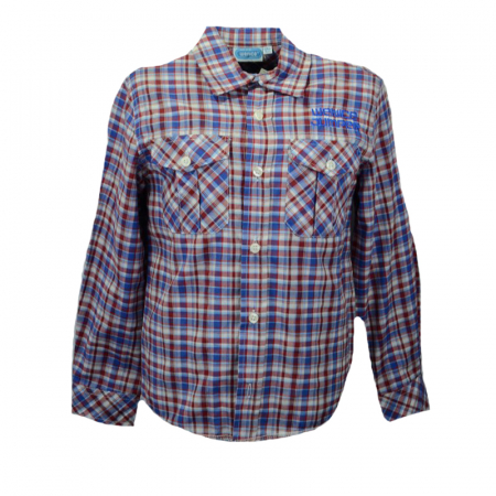 Camasi maneci lungi - Camasa cu maneca lunga pentru baieti Wenice KSL-161C-122-cm, Multicolor
