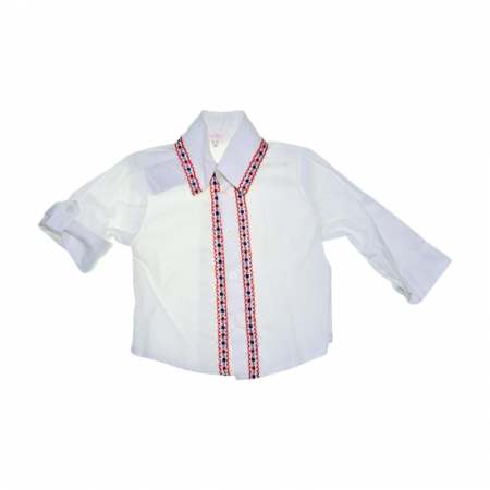 Camasa cu maneca lunga pentru copii, Christopher Baby Club CST020425, Alb [1]