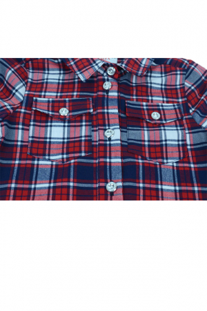 Camasa cu maneca lunga pentru fete Mariatex MTX-6-110-cm, Multicolor [2]