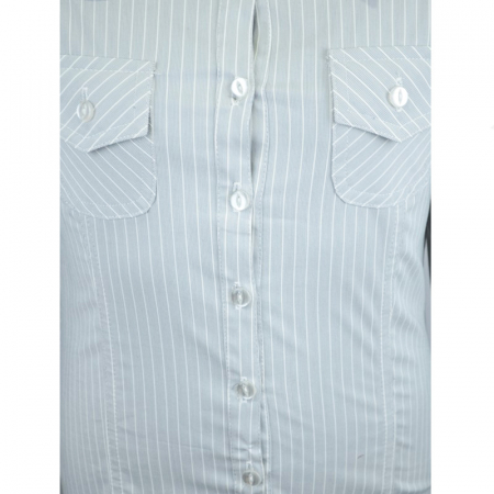 Camasa cu maneca lunga pentru fete Mikrus CFMJ-18-128, Gri [2]