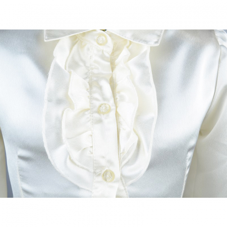 Camasa cu maneca lunga pentru fete Mini Junior CFMJ-10-128, Crem [2]