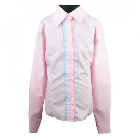 Camasa cu maneca lunga pentru fete Mini Junior CFMJ-2-128, Roz [2]