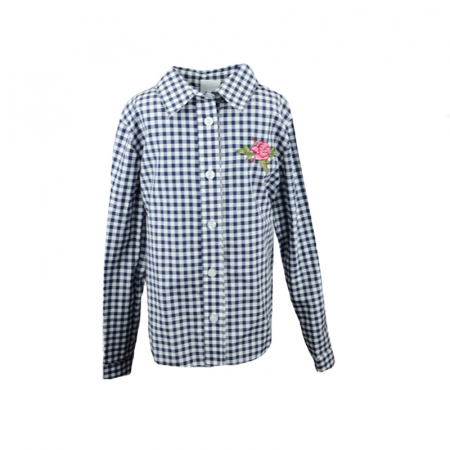 Camasi fete maneca lunga - Camasa cu maneca lunga pentru fete Talka TLKA-7A-128, Multicolor