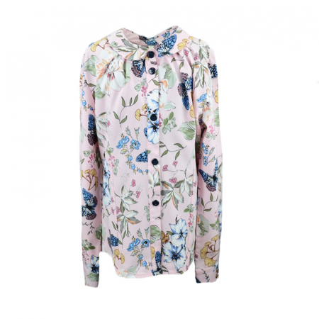 Camasi fete maneca lunga - Camasa cu maneca lunga pentru fete Umbo UMB24-R-128, Multicolor