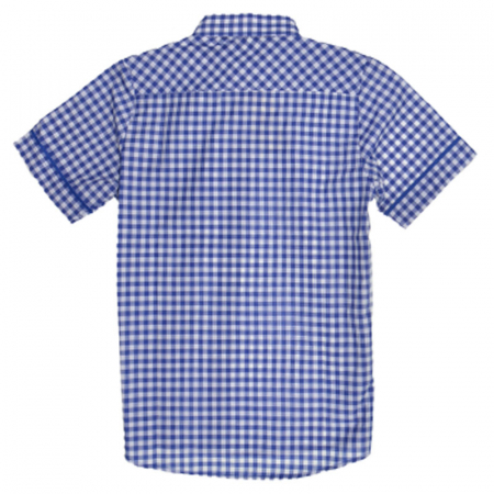 Camasa cu maneca scurta pentru baieti Jankes 280623-2, Albastru [1]