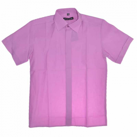 Camasi maneci scurte - Camasa cu maneca scurta pentru baieti Jankes 080623-6, Roz