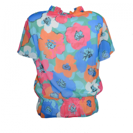 Bluza cu maneca scurta pentru fete Mini Junior IGM-13, Multicolor [1]