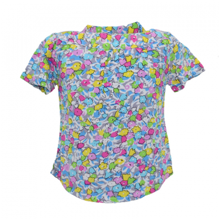 Camasa cu maneca scurta pentru fete Vitamins VTMS-2, Multicolor [1]