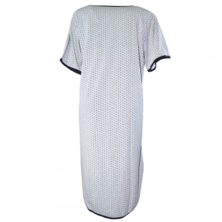 Camasa de noapte cu maneca scurta pentru alaptat 366, Gri [1]
