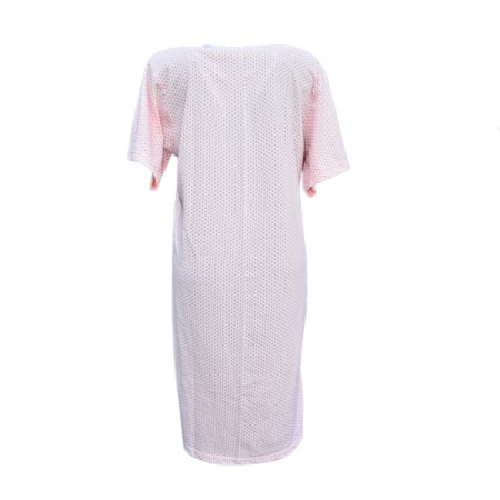 Camasa de noapte cu maneca scurta pentru alaptat Sevgi CAS-1, Roz [2]